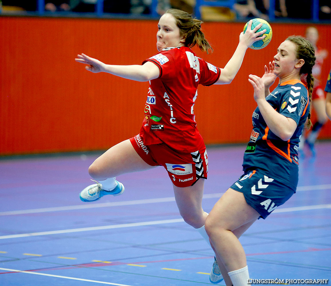 Ungdoms-SM Steg 3 Damjuniorer Skövde HF-HK Kristianstad 24-18,dam,Arena Skövde,Skövde,Sverige,Ungdoms-SM,Handboll,2016,131764