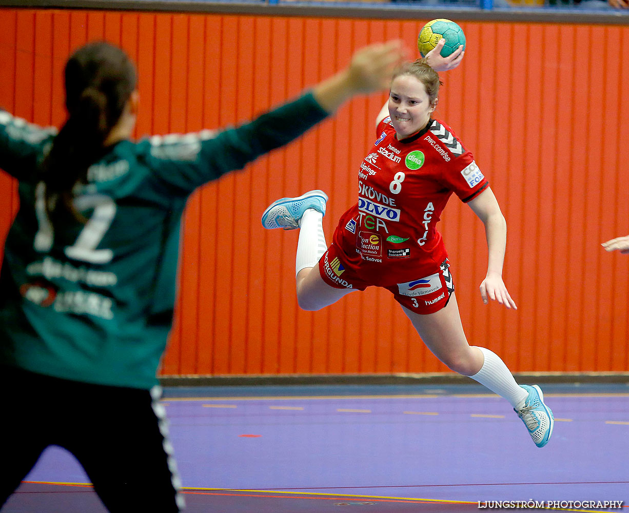 Ungdoms-SM Steg 3 Damjuniorer Skövde HF-HK Kristianstad 24-18,dam,Arena Skövde,Skövde,Sverige,Ungdoms-SM,Handboll,2016,131767