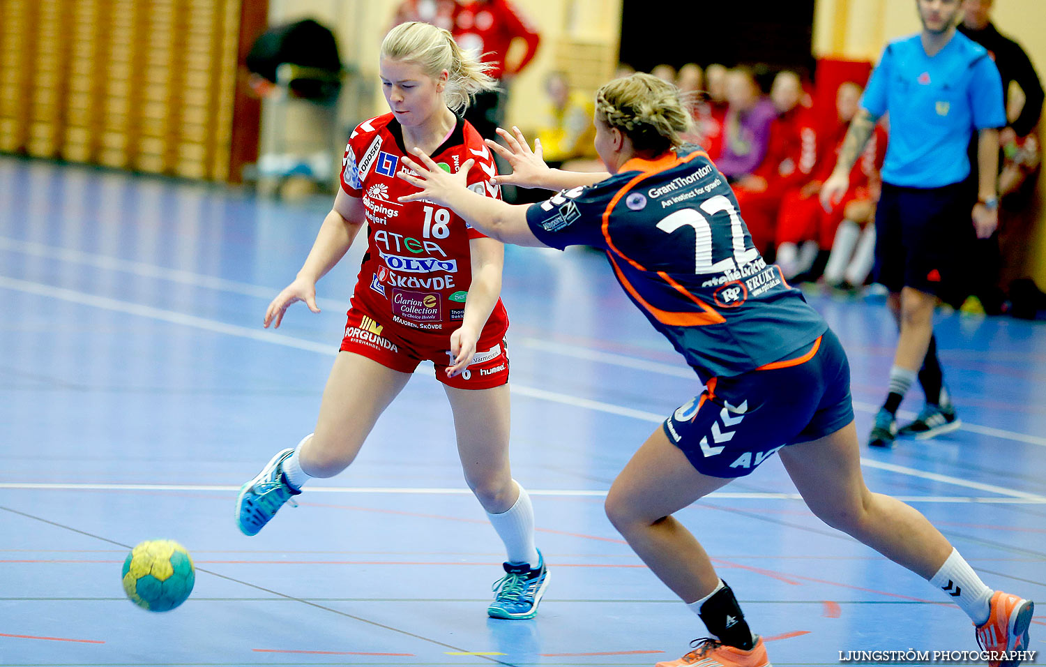 Ungdoms-SM Steg 3 Damjuniorer Skövde HF-HK Kristianstad 24-18,dam,Arena Skövde,Skövde,Sverige,Ungdoms-SM,Handboll,2016,131775