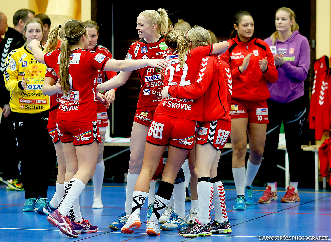 Ungdoms-SM Steg 3 Damjuniorer Skövde HF-HK Kristianstad 24-18,dam,Arena Skövde,Skövde,Sverige,Ungdoms-SM,Handboll,2016,131780