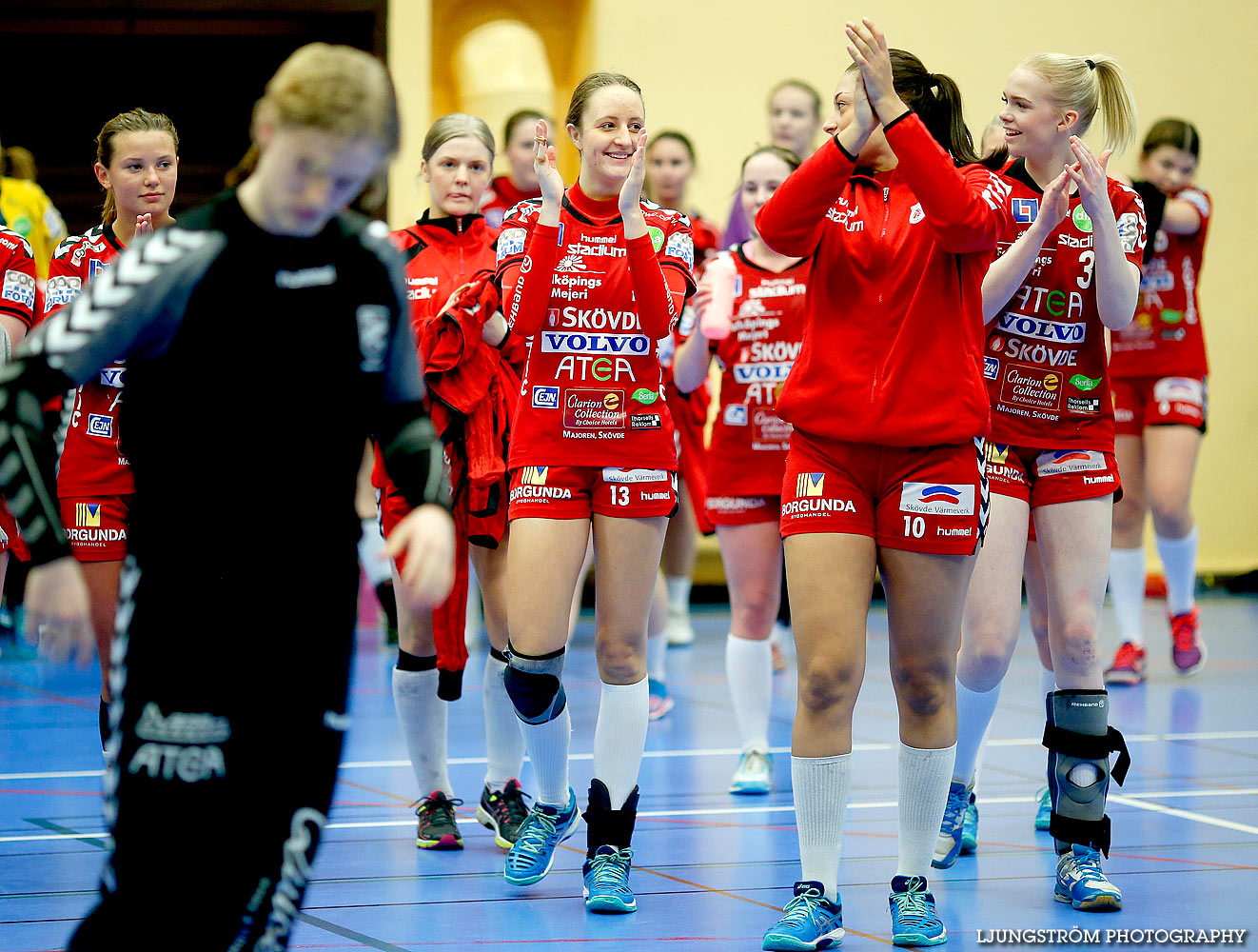 Ungdoms-SM Steg 3 Damjuniorer Skövde HF-HK Kristianstad 24-18,dam,Arena Skövde,Skövde,Sverige,Ungdoms-SM,Handboll,2016,131782