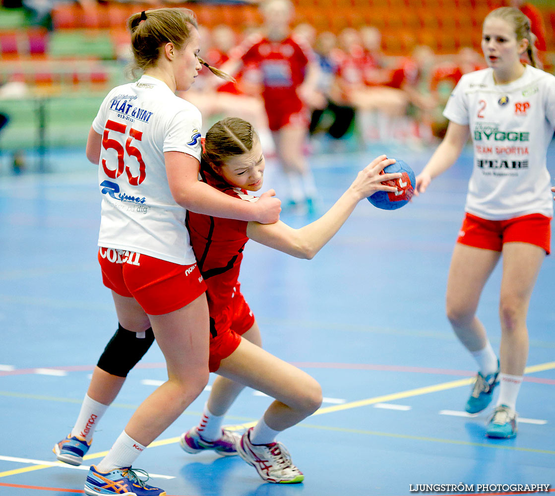 Ungdoms-SM Steg 4 Flickor A Skövde HF-HK eRPing 25-16,dam,Arena Skövde,Skövde,Sverige,Ungdoms-SM,Handboll,2016,134994