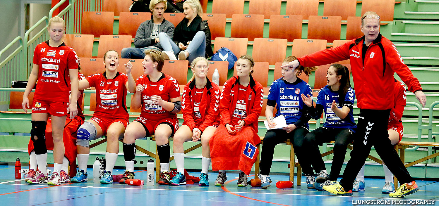 Ungdoms-SM Steg 4 Flickor A Skövde HF-HK eRPing 25-16,dam,Arena Skövde,Skövde,Sverige,Ungdoms-SM,Handboll,2016,135036