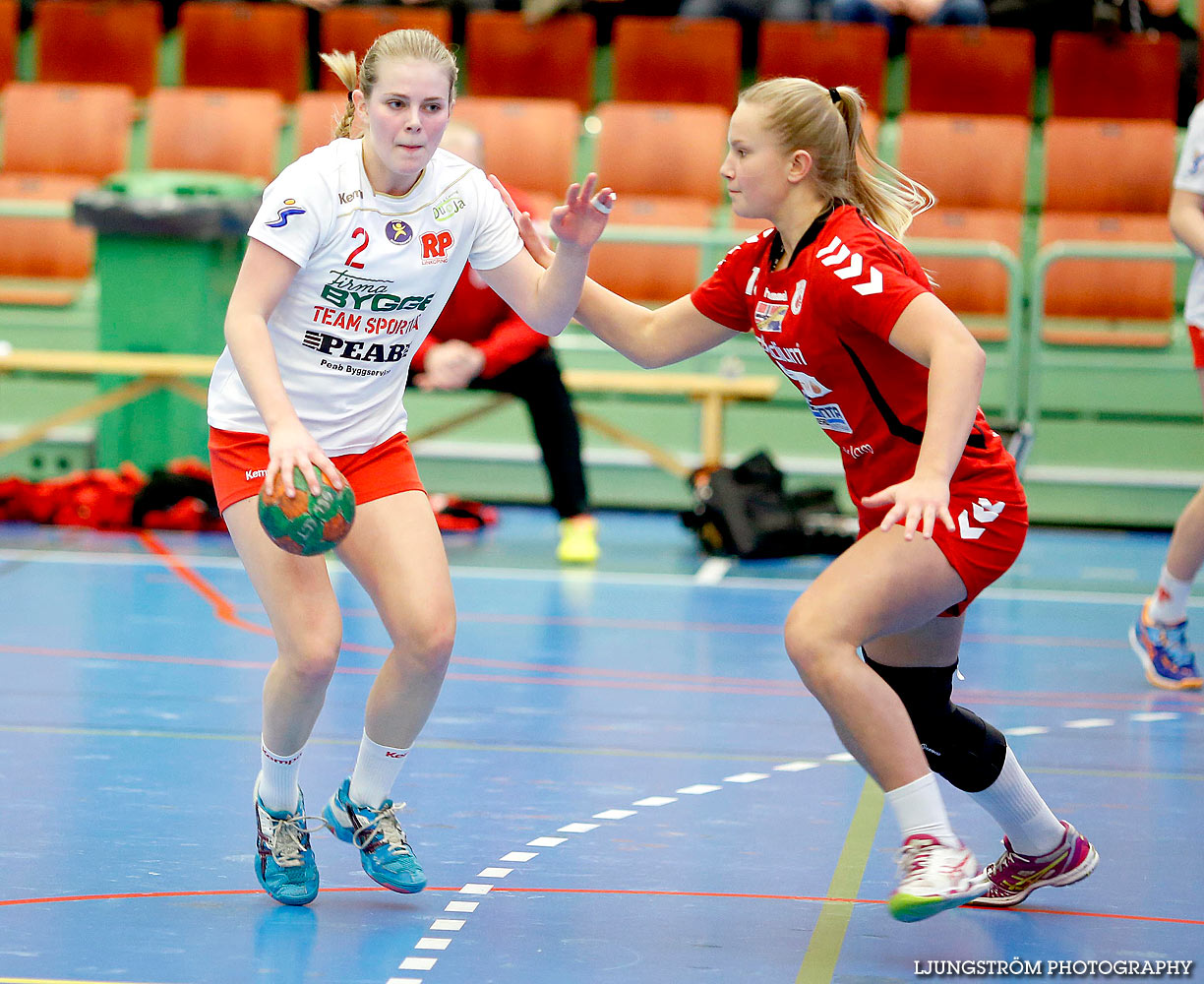 Ungdoms-SM Steg 4 Flickor A Skövde HF-HK eRPing 25-16,dam,Arena Skövde,Skövde,Sverige,Ungdoms-SM,Handboll,2016,135040