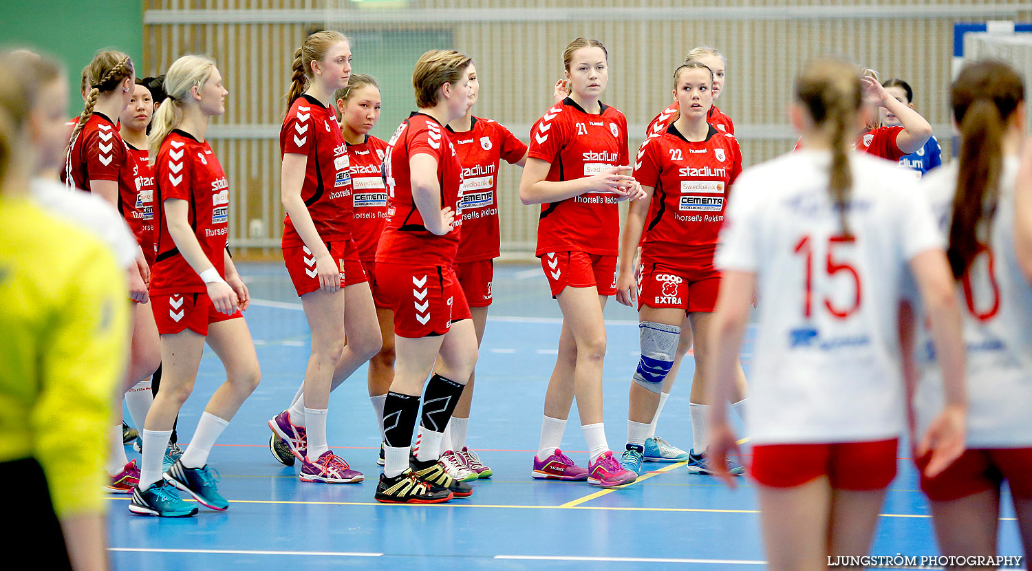 Ungdoms-SM Steg 4 Flickor A Skövde HF-HK eRPing 25-16,dam,Arena Skövde,Skövde,Sverige,Ungdoms-SM,Handboll,2016,135049