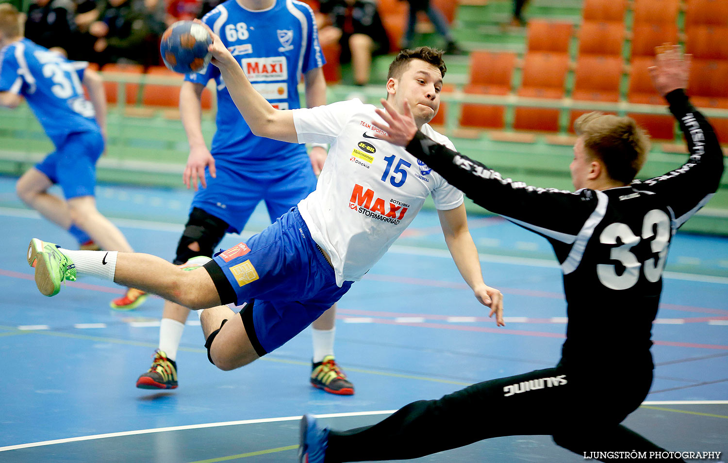 Ungdoms-SM Steg 4 Pojkar A IFK Skövde HK 1-IFK Tumba HK 30-19,herr,Arena Skövde,Skövde,Sverige,Ungdoms-SM,Handboll,2016,135054