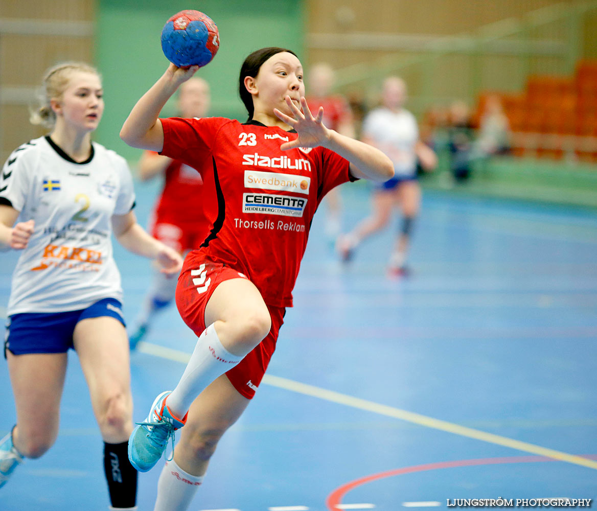 Ungdoms-SM Steg 4 Flickor A Skövde HF-HK Silwing/Troja 25-17,dam,Arena Skövde,Skövde,Sverige,Ungdoms-SM,Handboll,2016,134877