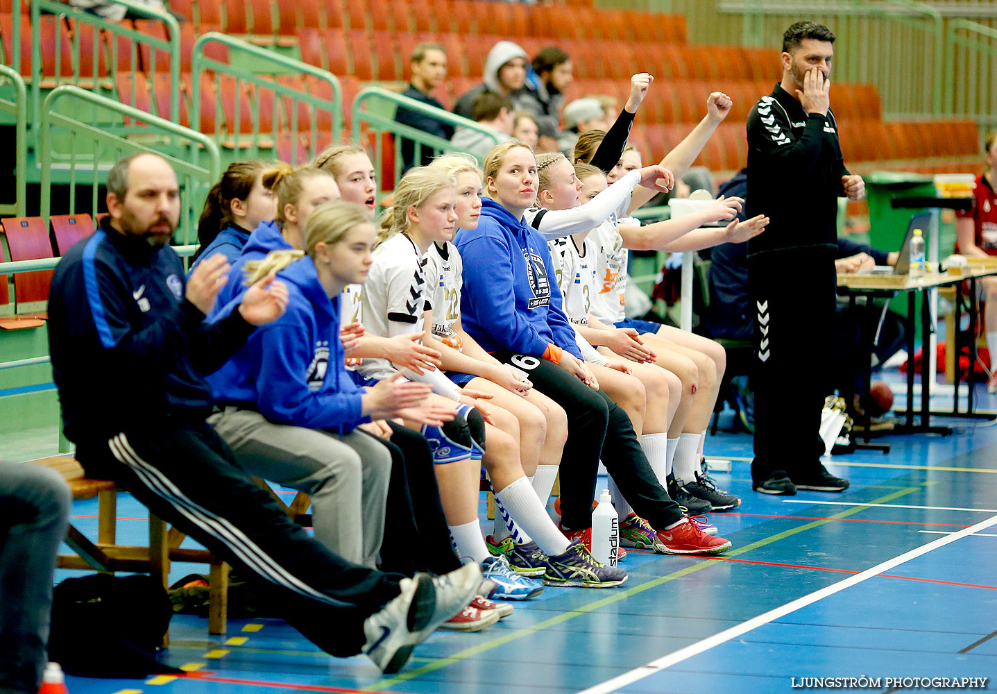 Ungdoms-SM Steg 4 Flickor A Skövde HF-HK Silwing/Troja 25-17,dam,Arena Skövde,Skövde,Sverige,Ungdoms-SM,Handboll,2016,134879