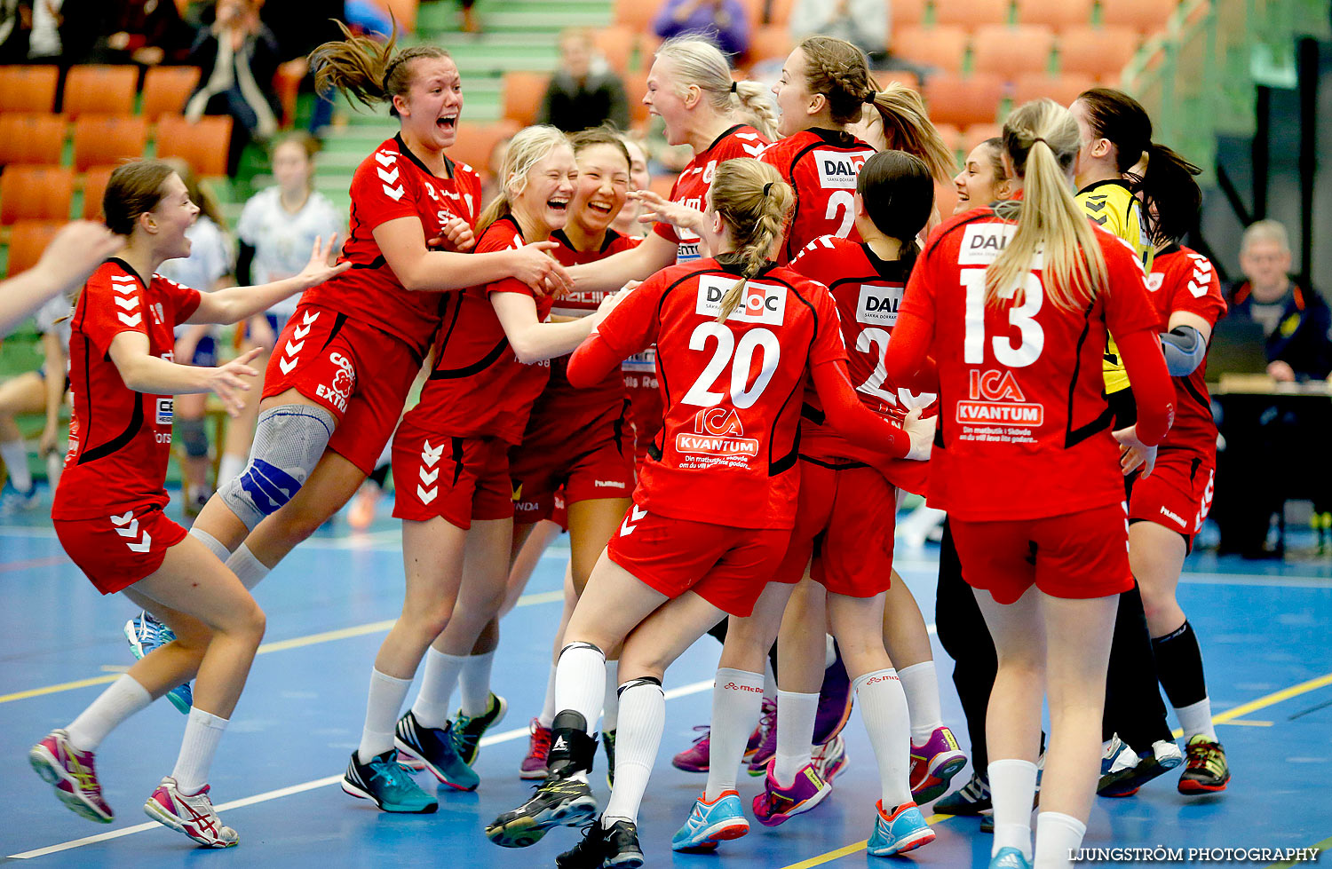 Ungdoms-SM Steg 4 Flickor A Skövde HF-HK Silwing/Troja 25-17,dam,Arena Skövde,Skövde,Sverige,Ungdoms-SM,Handboll,2016,134896