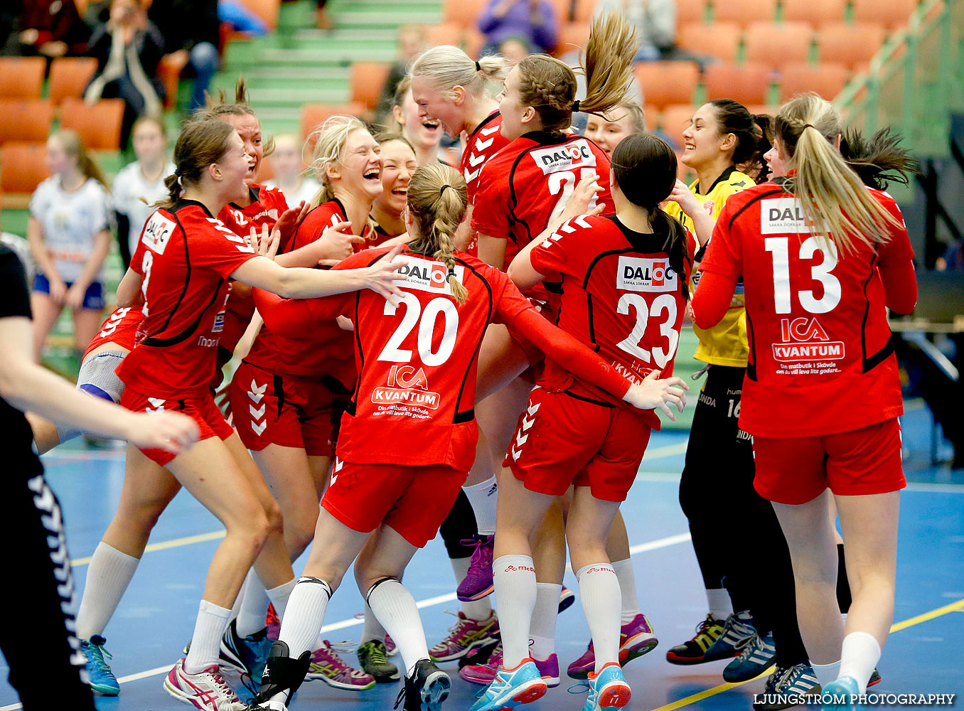 Ungdoms-SM Steg 4 Flickor A Skövde HF-HK Silwing/Troja 25-17,dam,Arena Skövde,Skövde,Sverige,Ungdoms-SM,Handboll,2016,134897