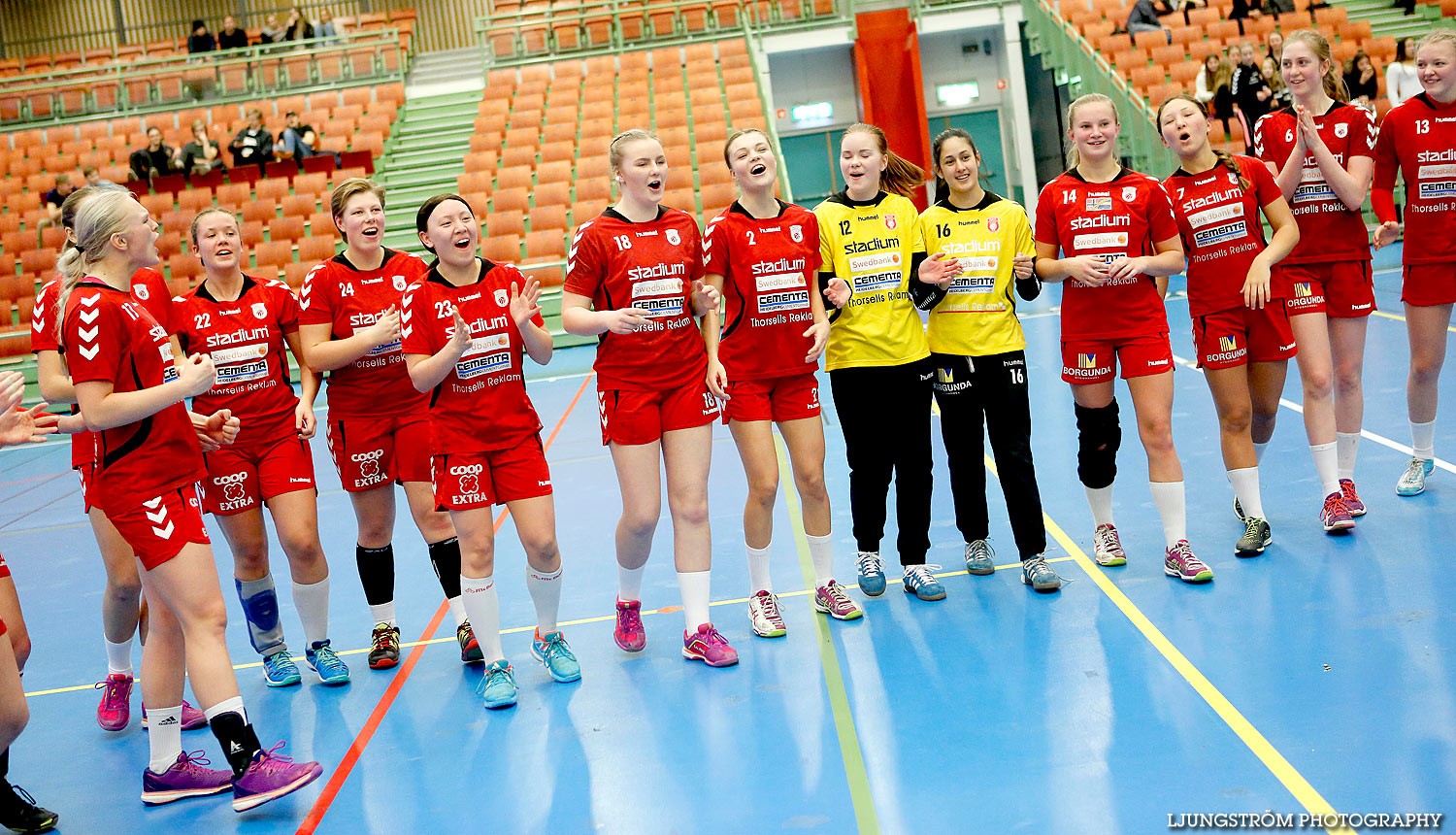 Ungdoms-SM Steg 4 Flickor A Skövde HF-HK Silwing/Troja 25-17,dam,Arena Skövde,Skövde,Sverige,Ungdoms-SM,Handboll,2016,134901