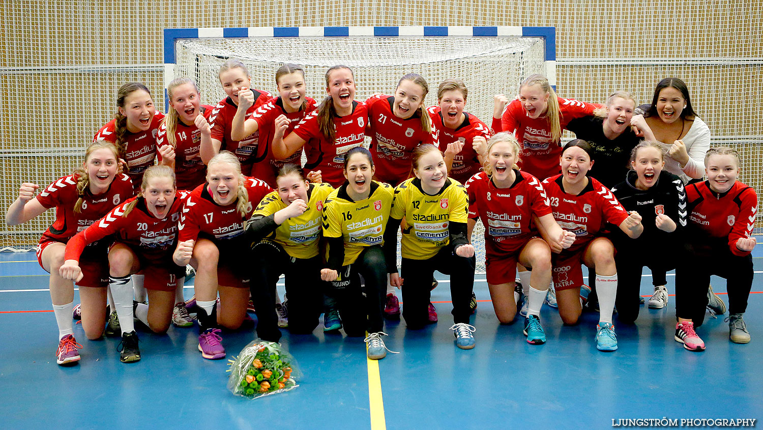 Ungdoms-SM Steg 4 Flickor A Skövde HF-HK Silwing/Troja 25-17,dam,Arena Skövde,Skövde,Sverige,Ungdoms-SM,Handboll,2016,134906