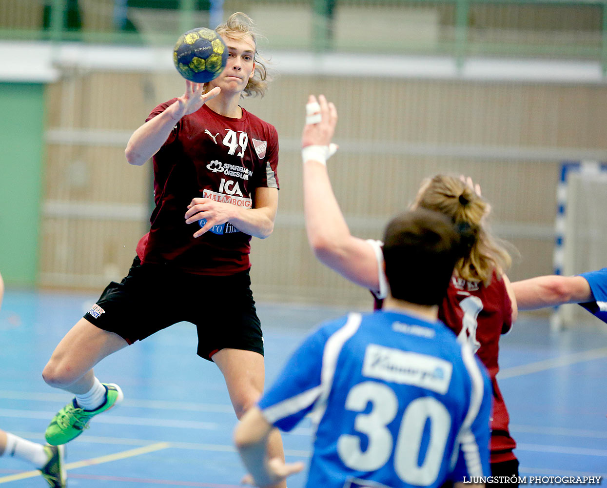 Ungdoms-SM Steg 4 Pojkar A IFK Skövde HK 1-Lugi HF 1 28-29,herr,Arena Skövde,Skövde,Sverige,Ungdoms-SM,Handboll,2016,134909