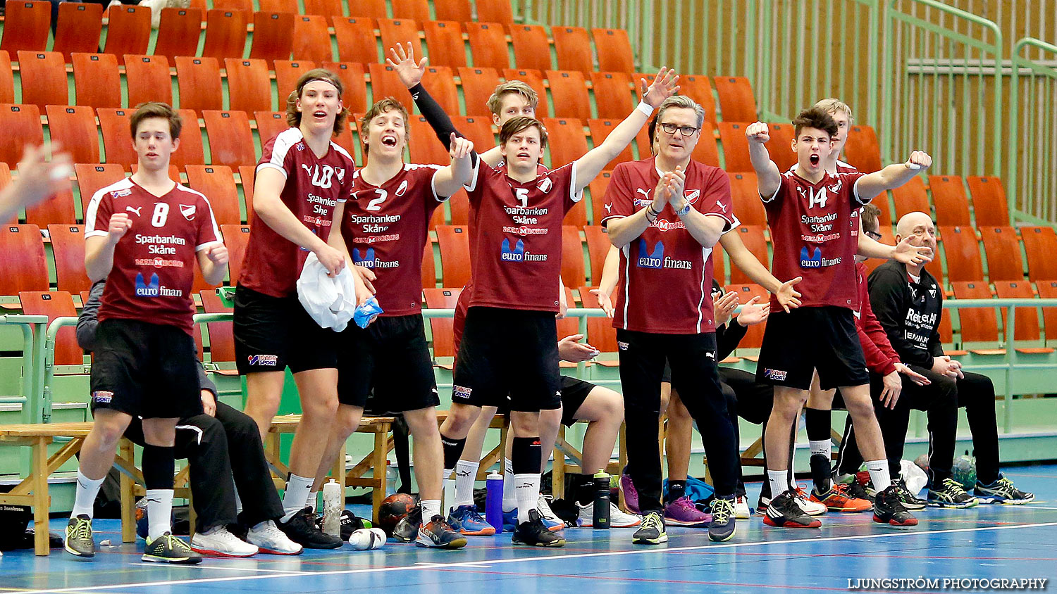 Ungdoms-SM Steg 4 Pojkar A IFK Skövde HK 1-Lugi HF 1 28-29,herr,Arena Skövde,Skövde,Sverige,Ungdoms-SM,Handboll,2016,134913