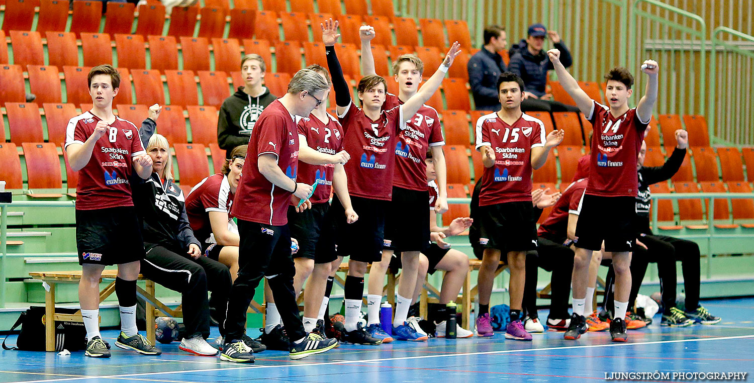 Ungdoms-SM Steg 4 Pojkar A IFK Skövde HK 1-Lugi HF 1 28-29,herr,Arena Skövde,Skövde,Sverige,Ungdoms-SM,Handboll,2016,134920