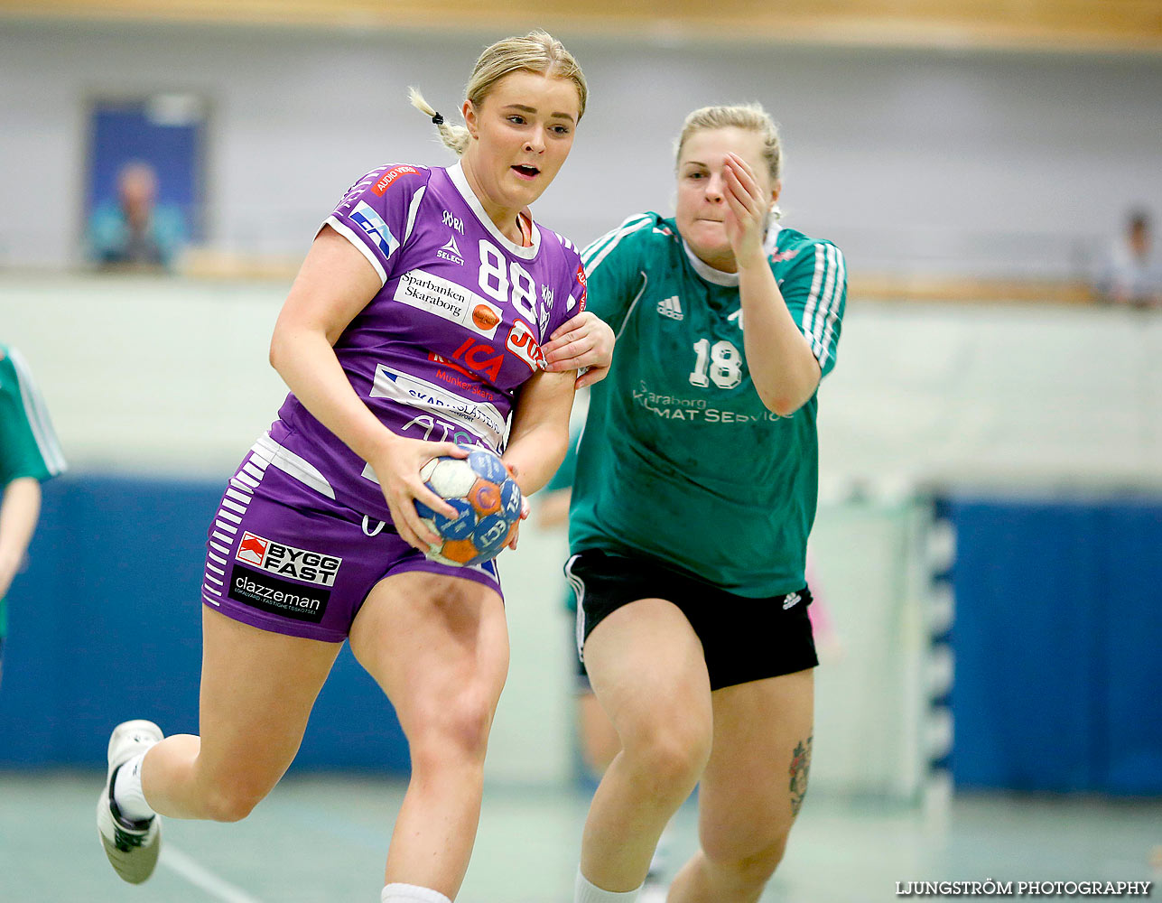 Skara HF U-Tibro HK 16-16,dam,Skara Idrottshall,Skara,Sverige,Handboll,,2016,135325