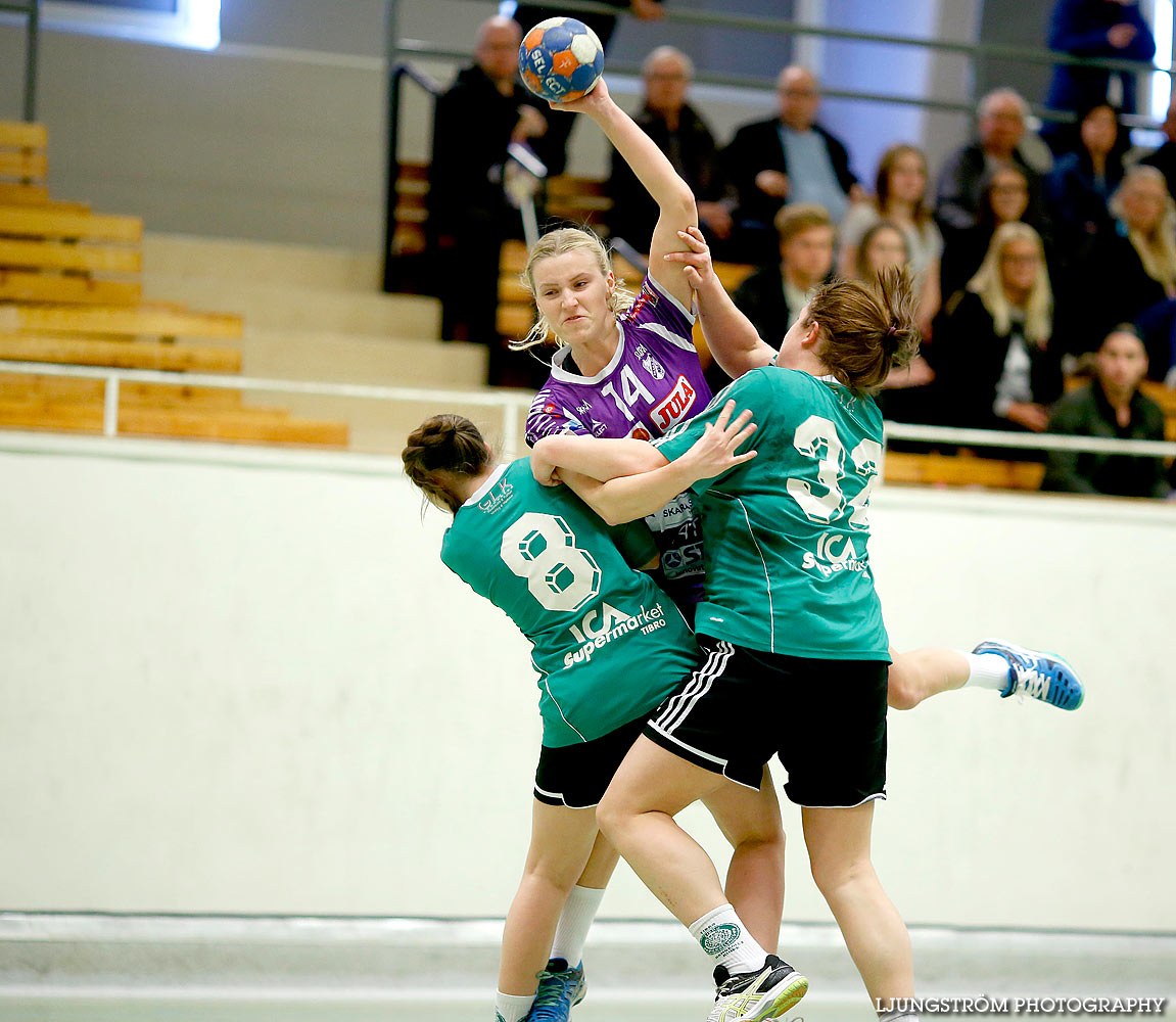 Skara HF U-Tibro HK 16-16,dam,Skara Idrottshall,Skara,Sverige,Handboll,,2016,135332