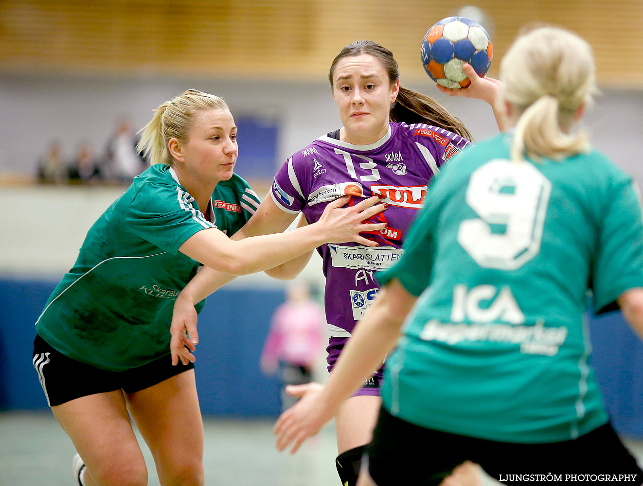 Skara HF U-Tibro HK 16-16,dam,Skara Idrottshall,Skara,Sverige,Handboll,,2016,135338