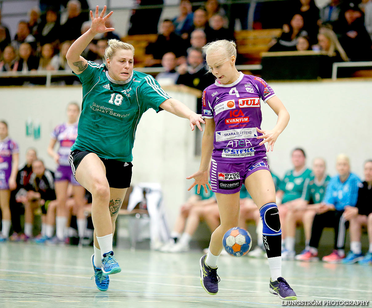 Skara HF U-Tibro HK 16-16,dam,Skara Idrottshall,Skara,Sverige,Handboll,,2016,135347