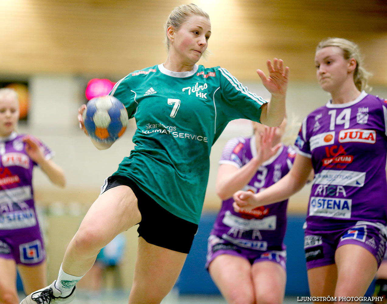 Skara HF U-Tibro HK 16-16,dam,Skara Idrottshall,Skara,Sverige,Handboll,,2016,135362