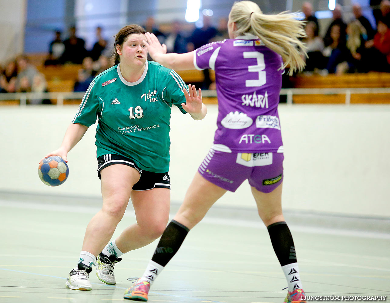 Skara HF U-Tibro HK 16-16,dam,Skara Idrottshall,Skara,Sverige,Handboll,,2016,135365