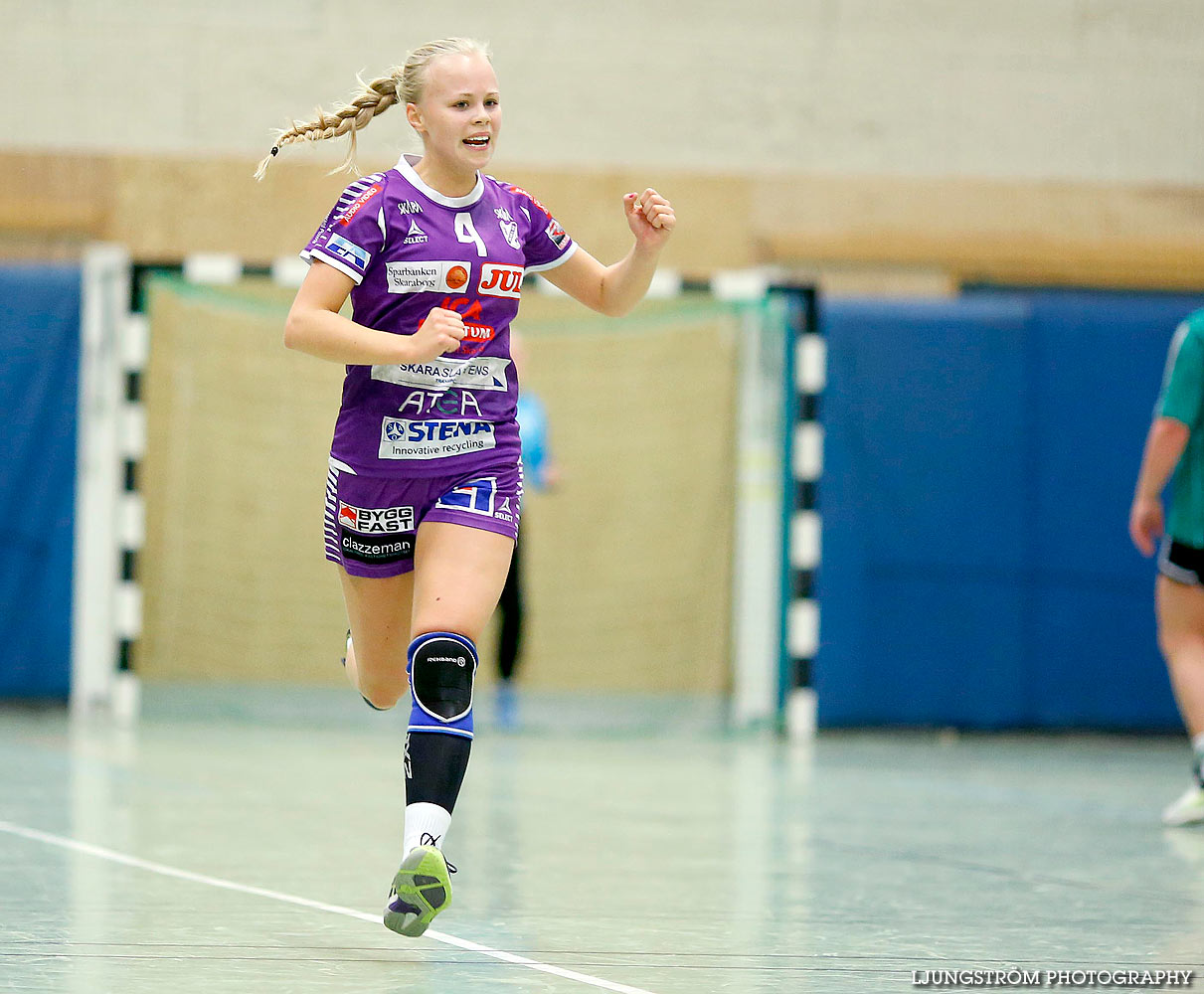 Skara HF U-Tibro HK 16-16,dam,Skara Idrottshall,Skara,Sverige,Handboll,,2016,135369