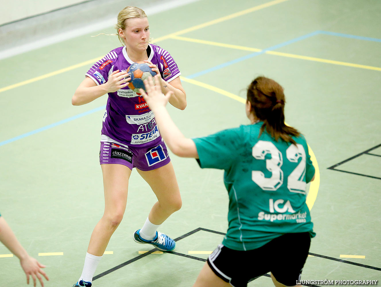 Skara HF U-Tibro HK 16-16,dam,Skara Idrottshall,Skara,Sverige,Handboll,,2016,135383