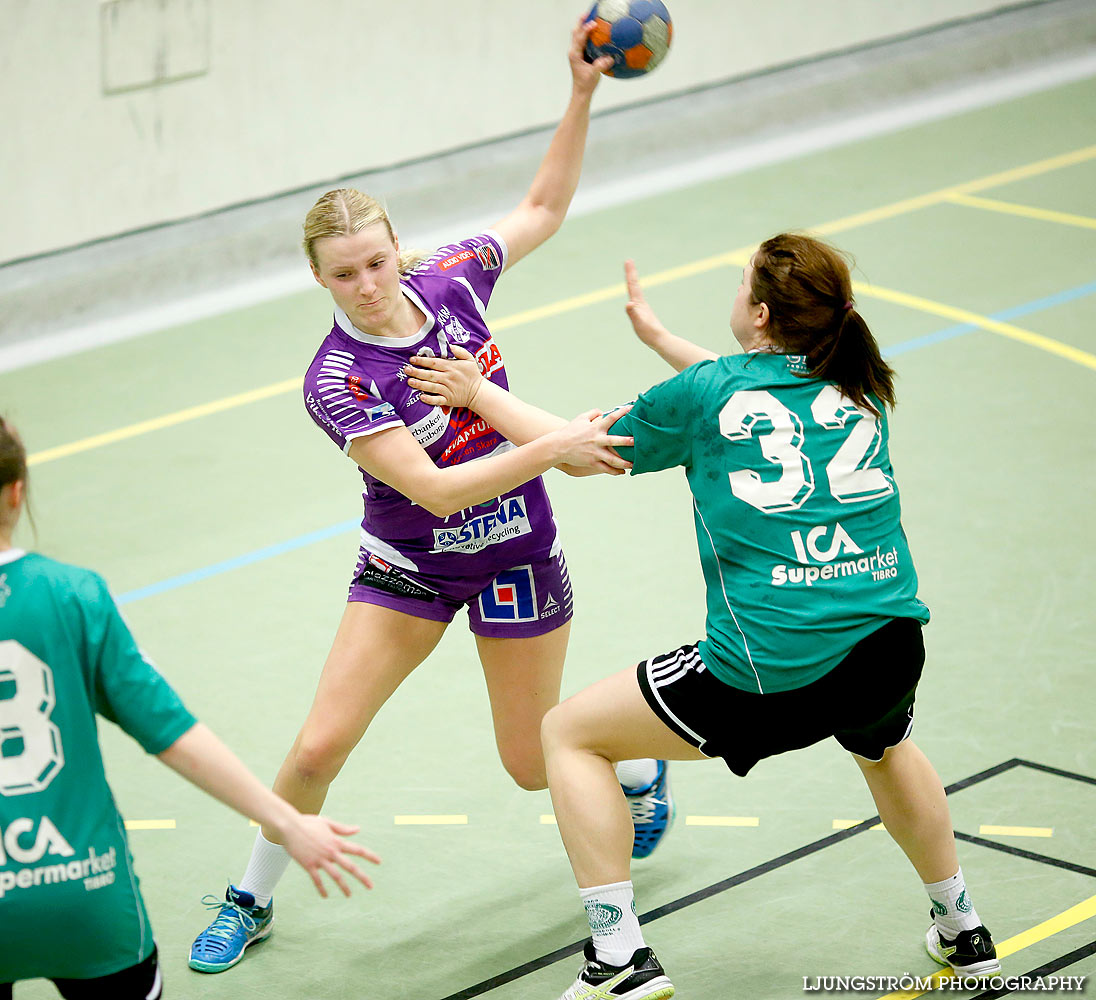 Skara HF U-Tibro HK 16-16,dam,Skara Idrottshall,Skara,Sverige,Handboll,,2016,135385