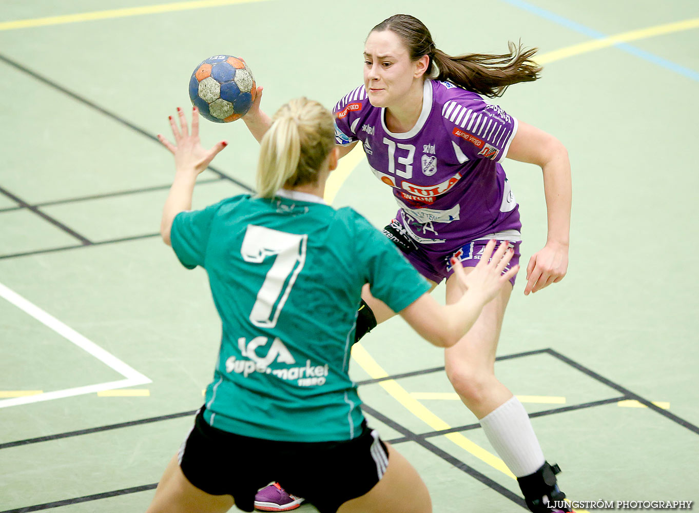 Skara HF U-Tibro HK 16-16,dam,Skara Idrottshall,Skara,Sverige,Handboll,,2016,135389