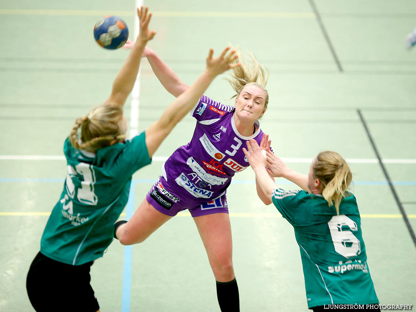 Skara HF U-Tibro HK 16-16,dam,Skara Idrottshall,Skara,Sverige,Handboll,,2016,135394