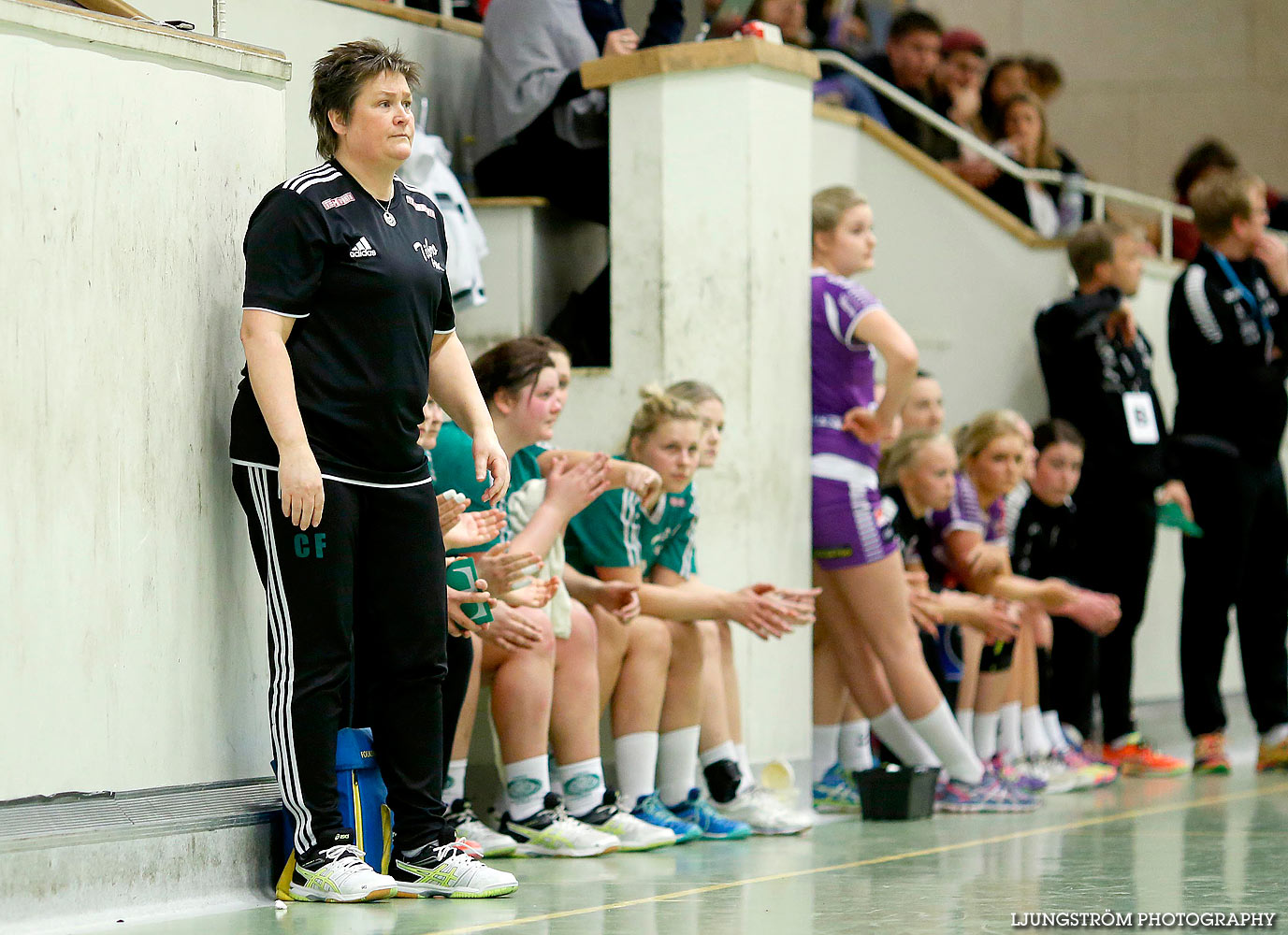 Skara HF U-Tibro HK 16-16,dam,Skara Idrottshall,Skara,Sverige,Handboll,,2016,135404