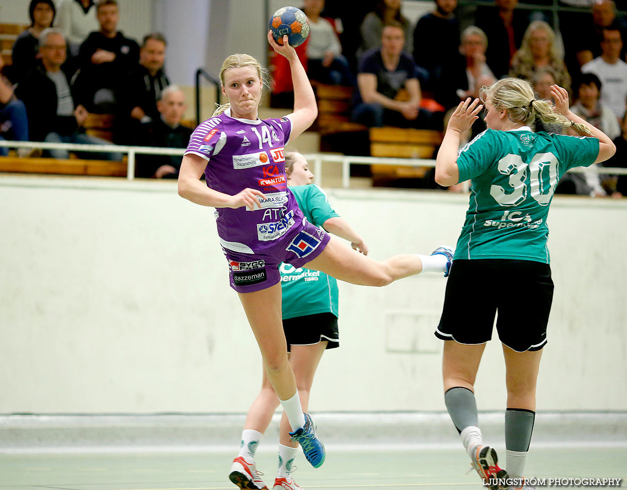 Skara HF U-Tibro HK 16-16,dam,Skara Idrottshall,Skara,Sverige,Handboll,,2016,135412