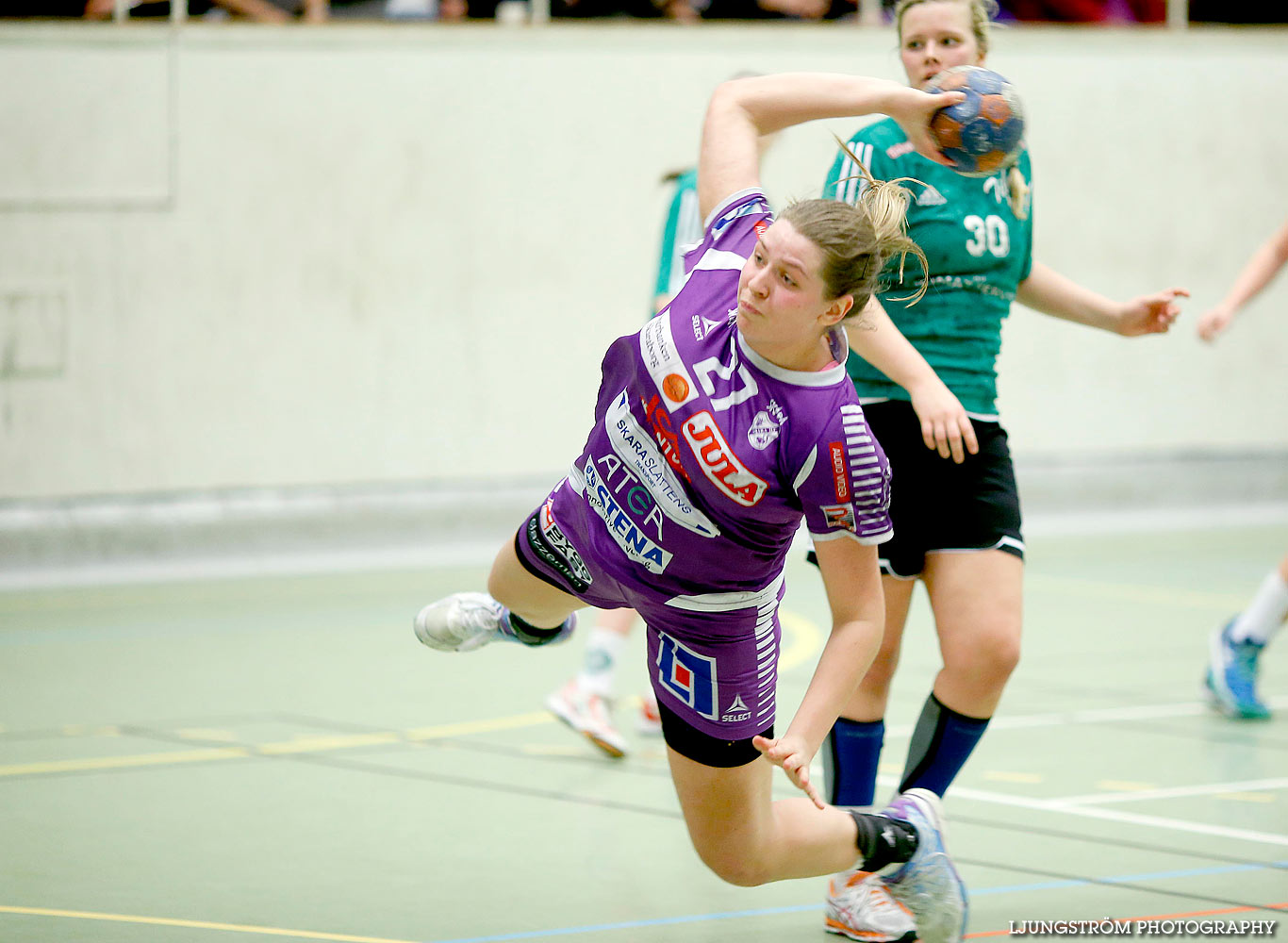 Skara HF U-Tibro HK 16-16,dam,Skara Idrottshall,Skara,Sverige,Handboll,,2016,135420