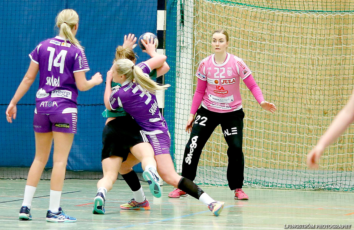 Skara HF U-Tibro HK 16-16,dam,Skara Idrottshall,Skara,Sverige,Handboll,,2016,135421