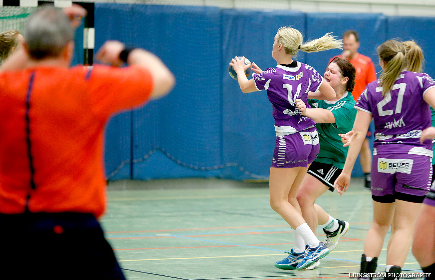 Skara HF U-Tibro HK 16-16,dam,Skara Idrottshall,Skara,Sverige,Handboll,,2016,135427