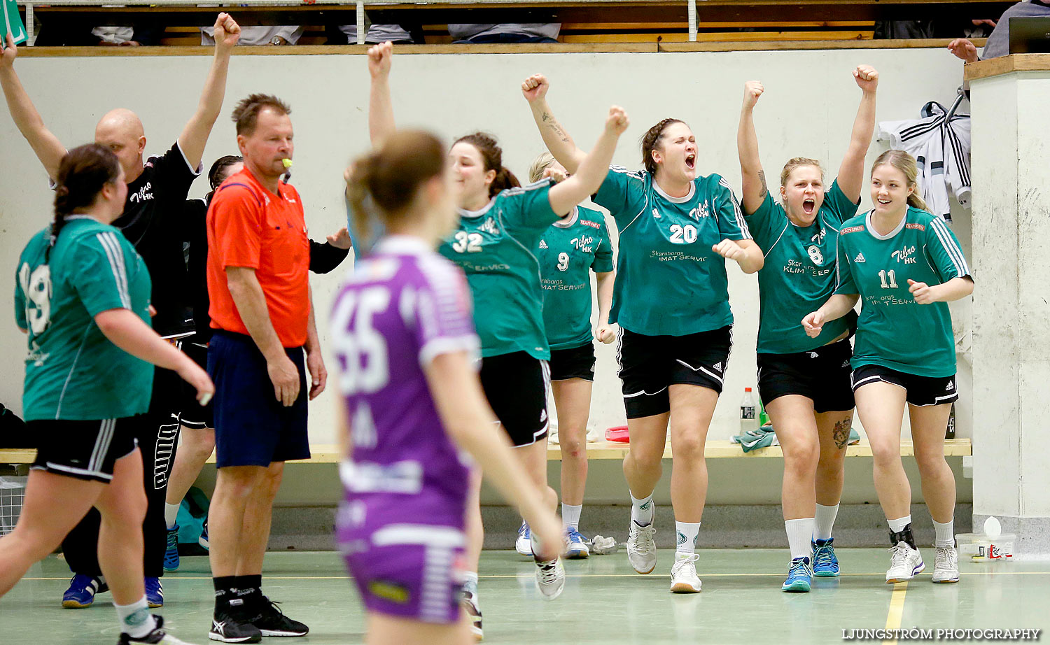 Skara HF U-Tibro HK 16-16,dam,Skara Idrottshall,Skara,Sverige,Handboll,,2016,135429