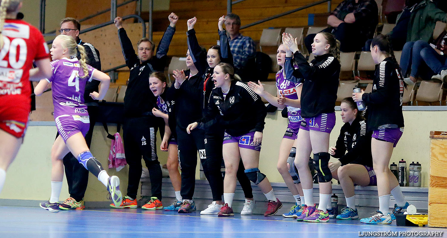 HF Somby/Skövde-Skara HF U 24-22,dam,Skövde Idrottshall,Skövde,Sverige,Handboll,,2016,136492