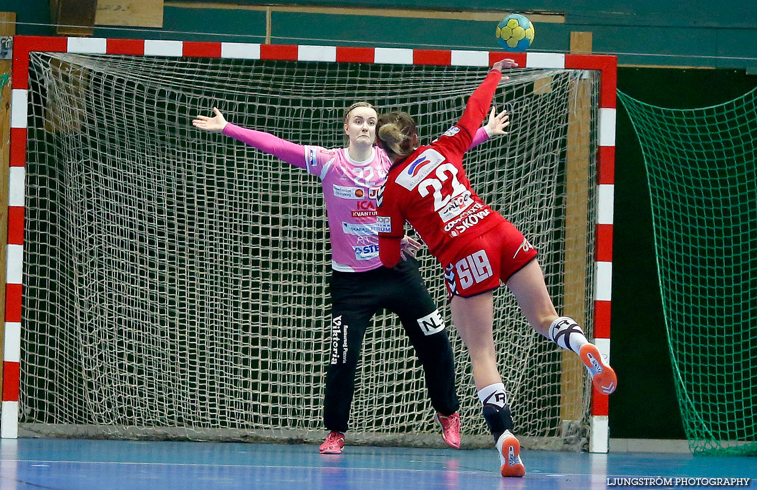 HF Somby/Skövde-Skara HF U 24-22,dam,Skövde Idrottshall,Skövde,Sverige,Handboll,,2016,136493