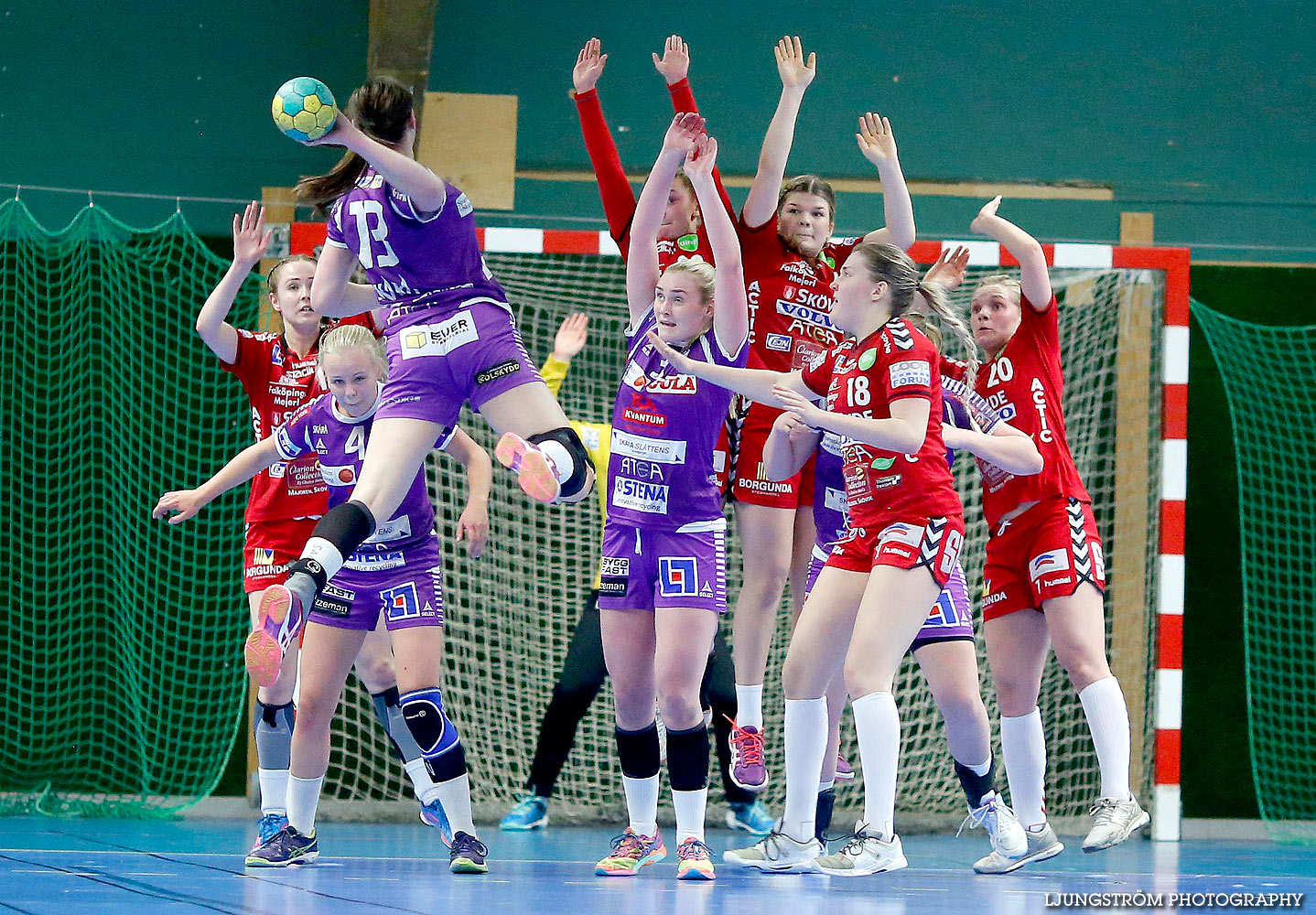 HF Somby/Skövde-Skara HF U 24-22,dam,Skövde Idrottshall,Skövde,Sverige,Handboll,,2016,136508