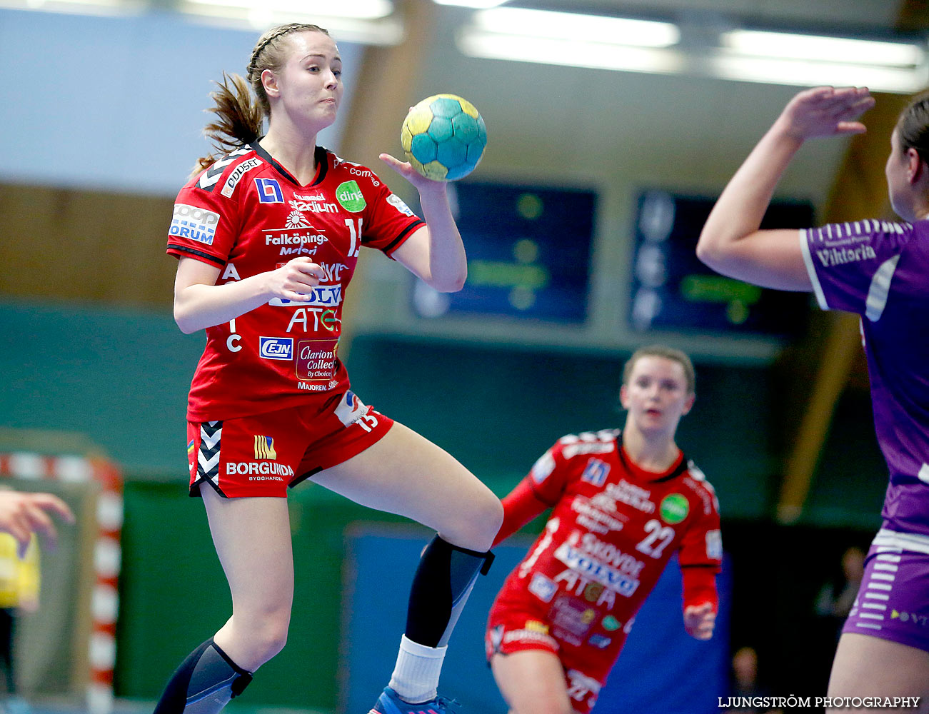 HF Somby/Skövde-Skara HF U 24-22,dam,Skövde Idrottshall,Skövde,Sverige,Handboll,,2016,136512