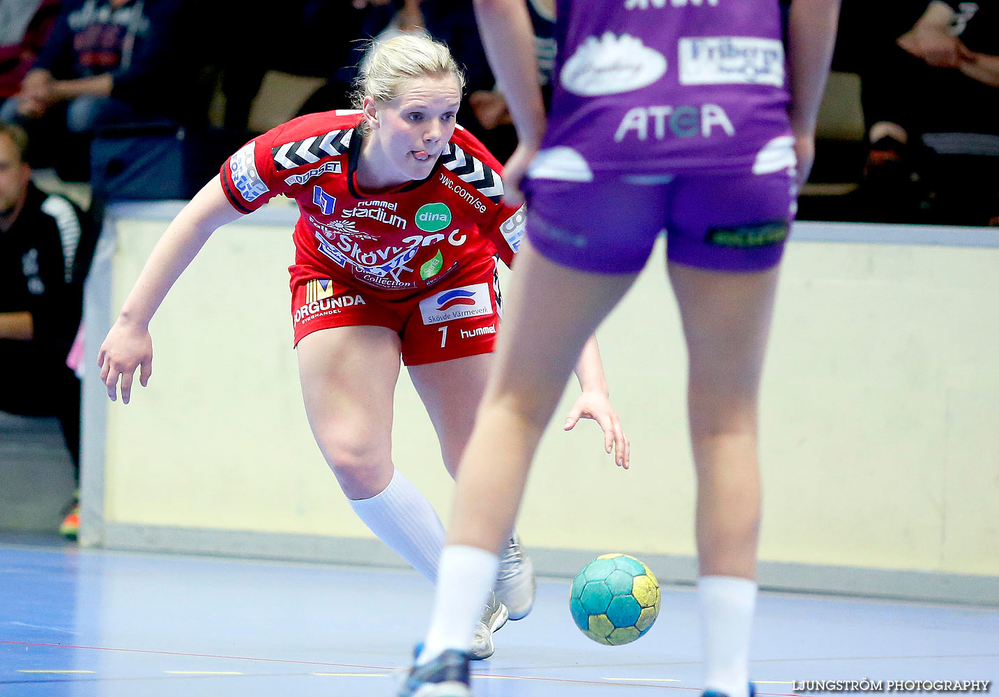 HF Somby/Skövde-Skara HF U 24-22,dam,Skövde Idrottshall,Skövde,Sverige,Handboll,,2016,136515