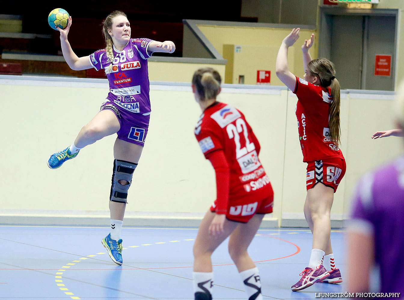 HF Somby/Skövde-Skara HF U 24-22,dam,Skövde Idrottshall,Skövde,Sverige,Handboll,,2016,136541