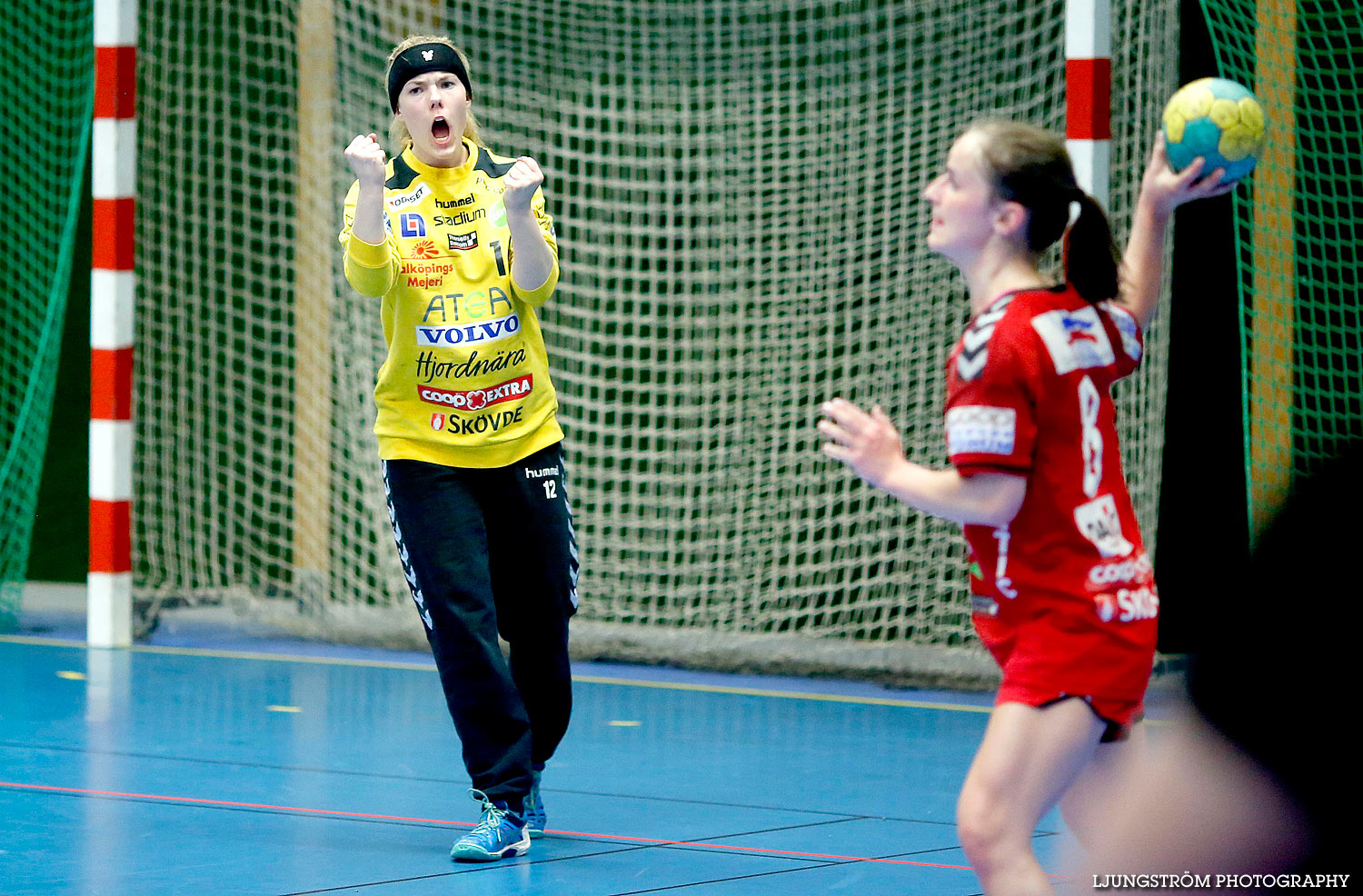 HF Somby/Skövde-Skara HF U 24-22,dam,Skövde Idrottshall,Skövde,Sverige,Handboll,,2016,136554