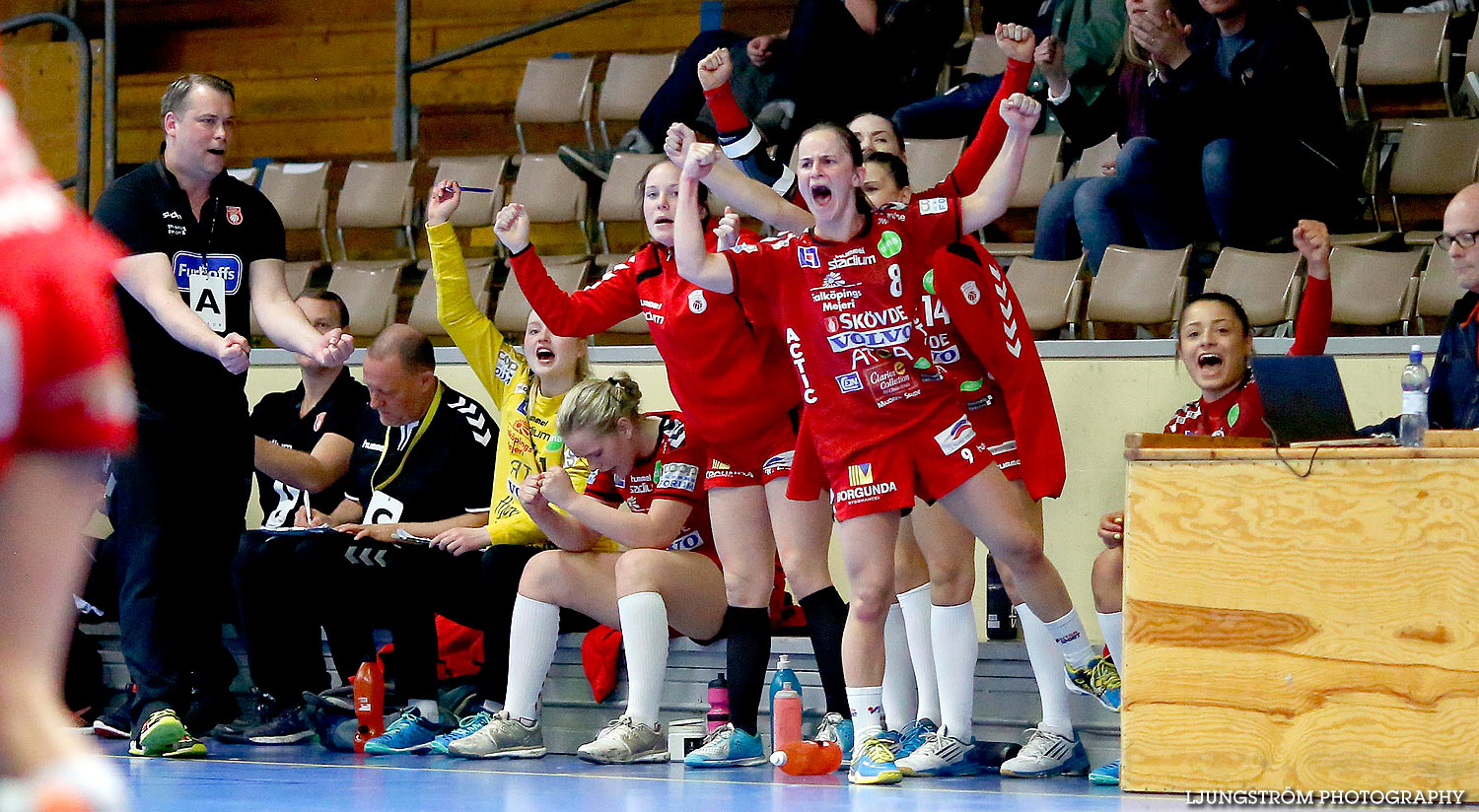 HF Somby/Skövde-Skara HF U 24-22,dam,Skövde Idrottshall,Skövde,Sverige,Handboll,,2016,136563