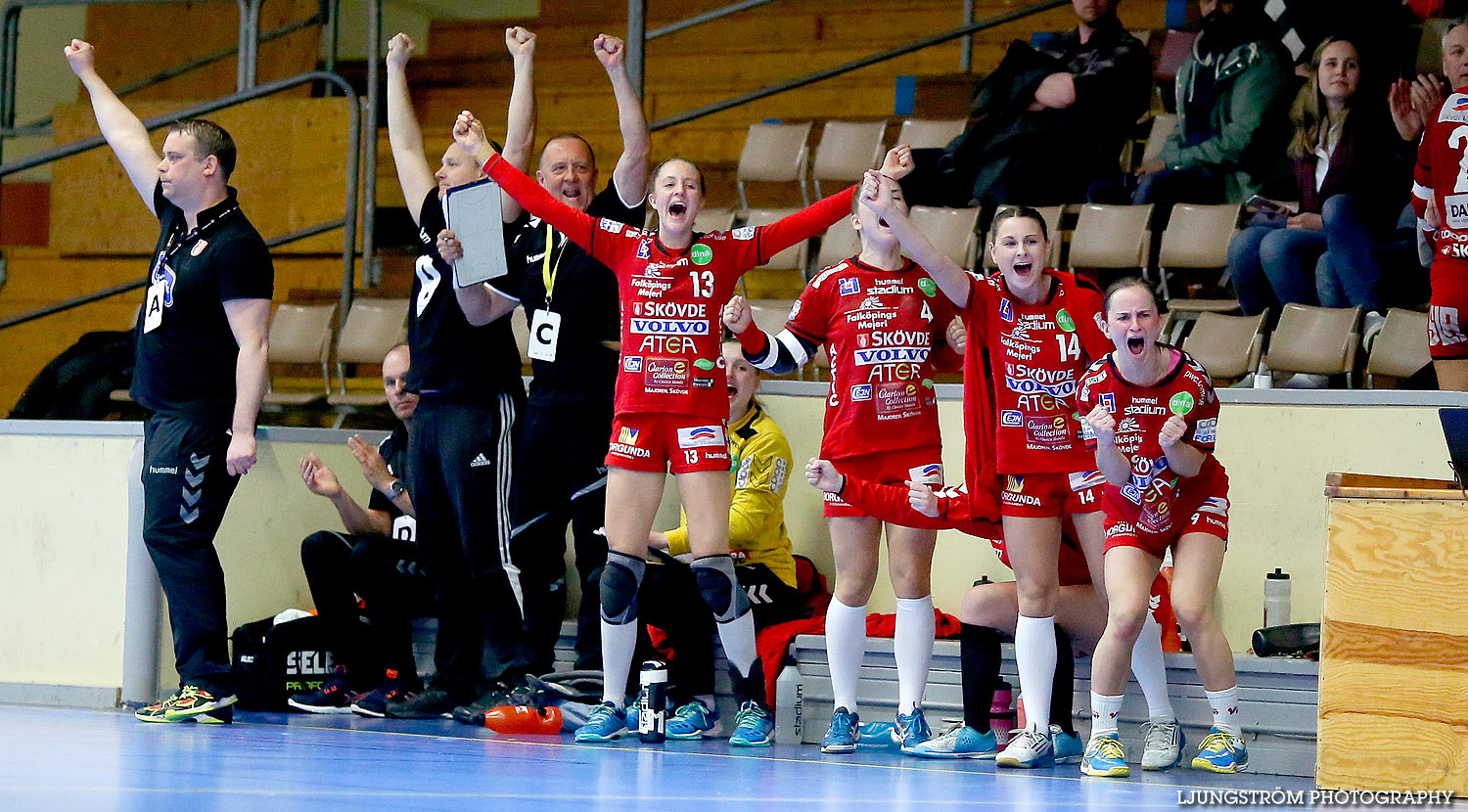 HF Somby/Skövde-Skara HF U 24-22,dam,Skövde Idrottshall,Skövde,Sverige,Handboll,,2016,136574