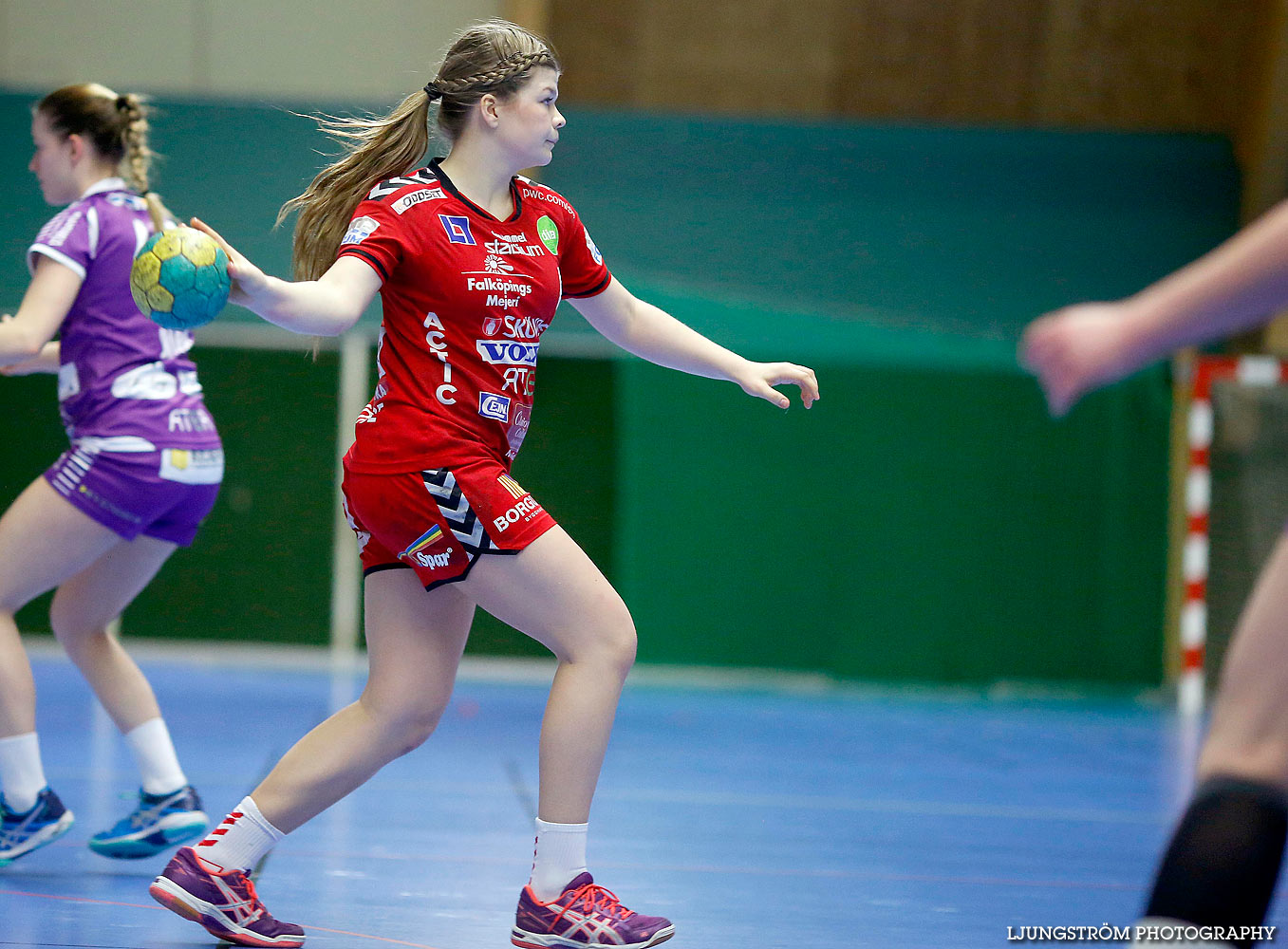 HF Somby/Skövde-Skara HF U 24-22,dam,Skövde Idrottshall,Skövde,Sverige,Handboll,,2016,136576