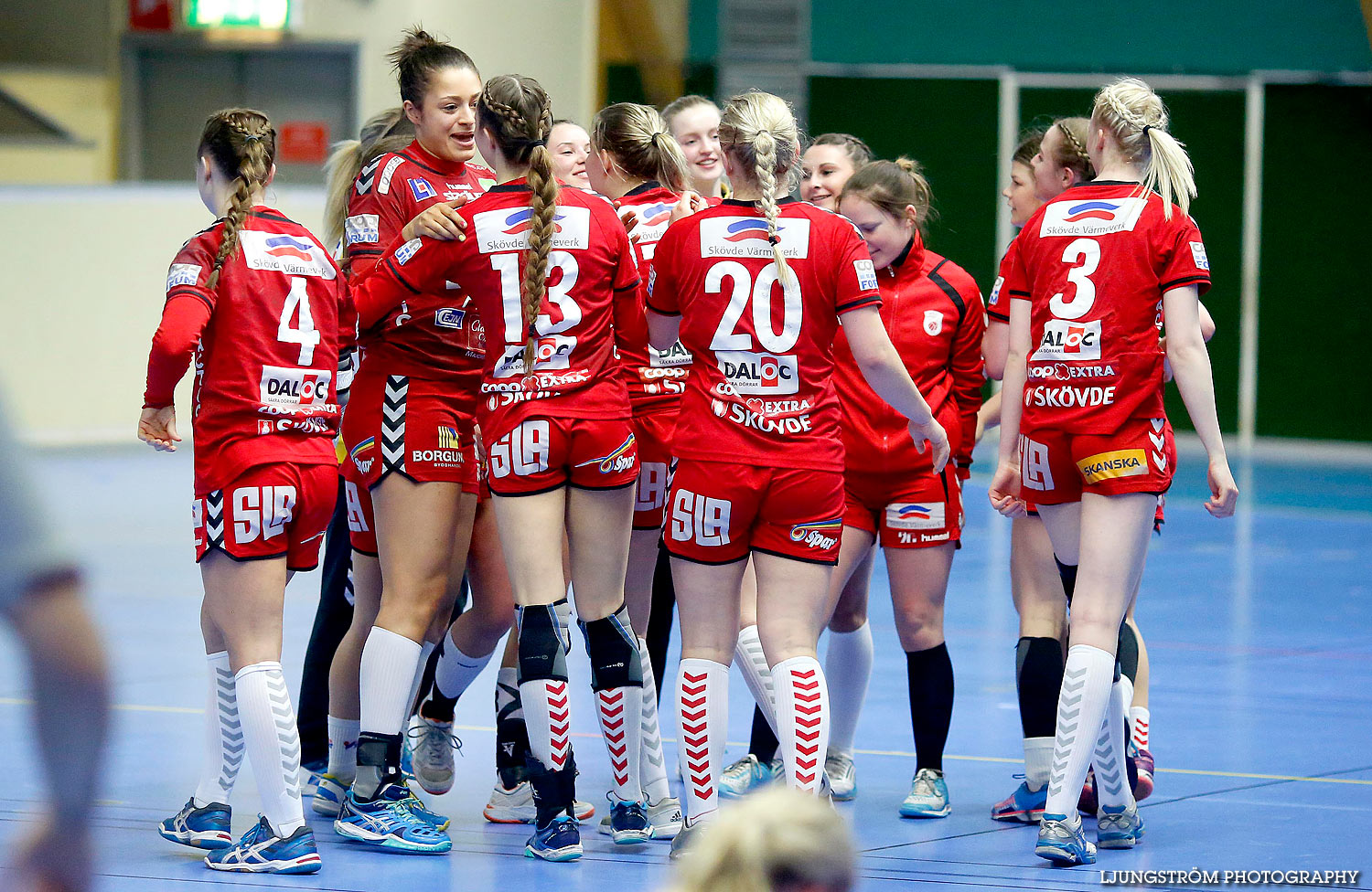 HF Somby/Skövde-Skara HF U 24-22,dam,Skövde Idrottshall,Skövde,Sverige,Handboll,,2016,136588