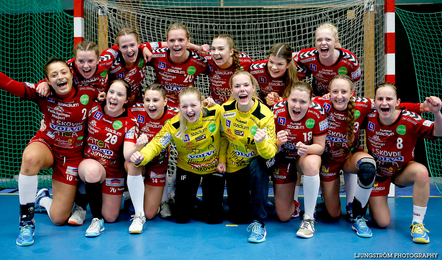 HF Somby/Skövde-Skara HF U 24-22,dam,Skövde Idrottshall,Skövde,Sverige,Handboll,,2016,136591