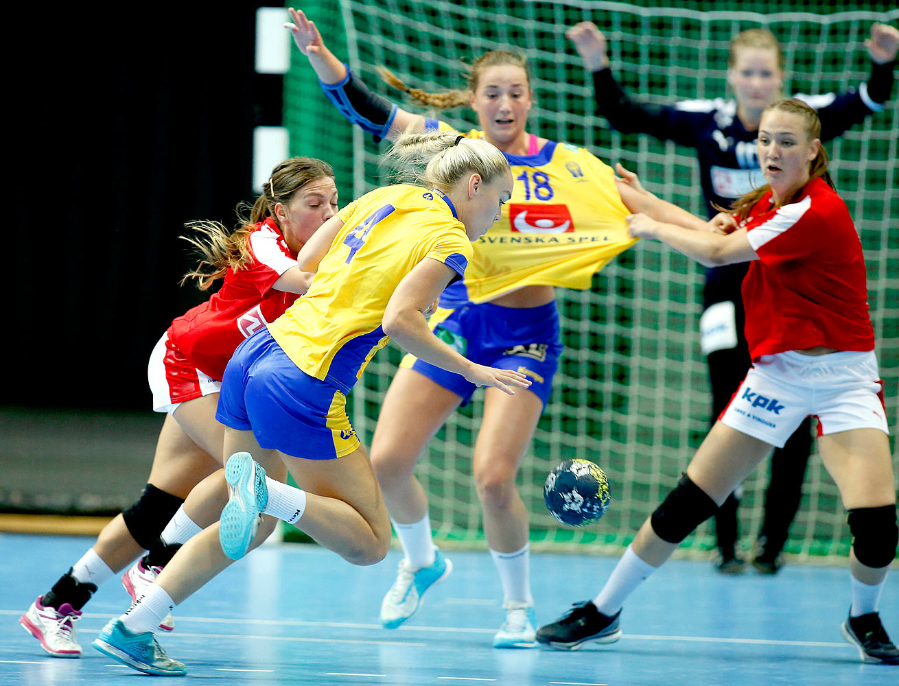 European Open W18 FINAL Denmark-Sweden 33-34,dam,Scandinavium,Göteborg,Sverige,Handboll,,2016,138564