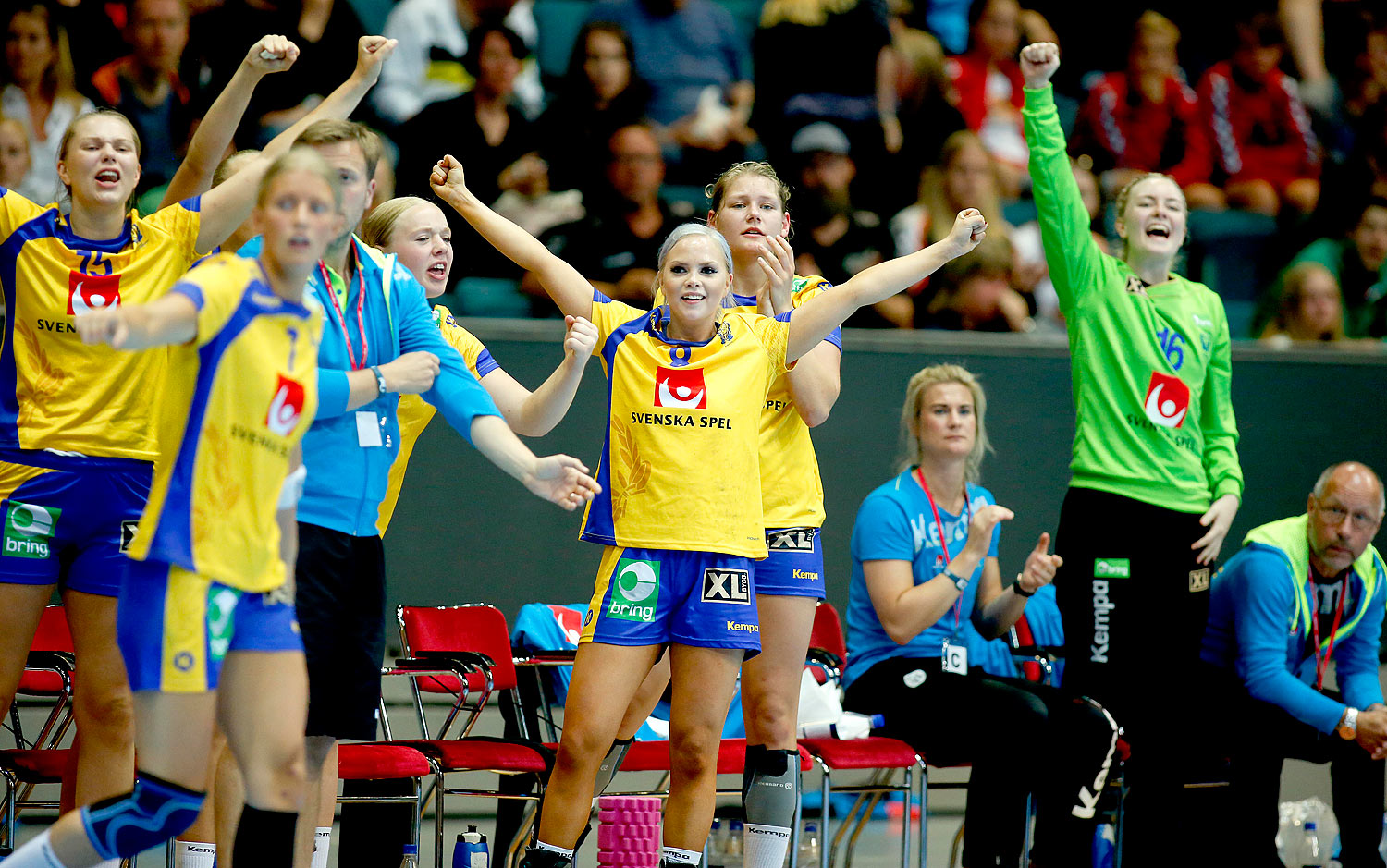 European Open W18 FINAL Denmark-Sweden 33-34,dam,Scandinavium,Göteborg,Sverige,Handboll,,2016,138583